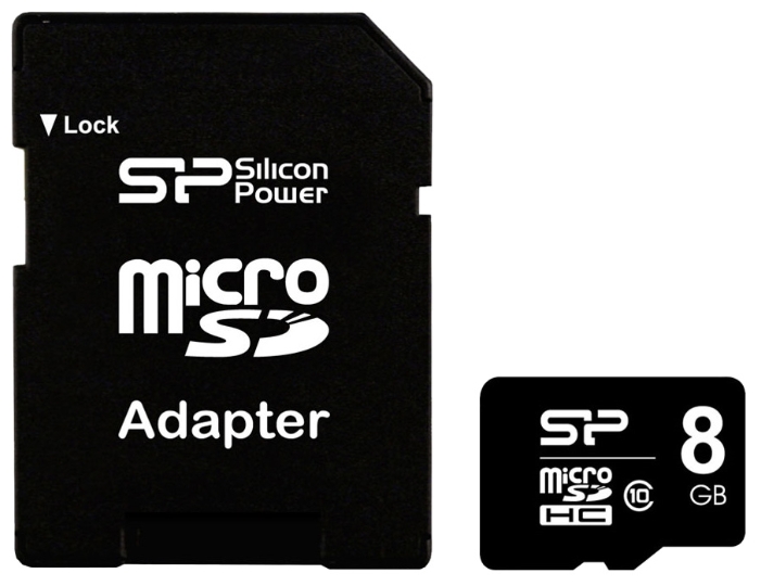 Карта памяти Silicon Power SDmicro Card 8GB Class 10 - «Бинар» Карта памяти Silicon Power SDmicro Card 8GB Class 10
