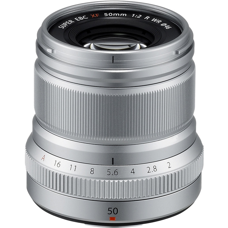 Объектив Fujifilm XF 50mm f/2 R WR X-Mount Silver - «Бинар» Объектив Fujifilm XF 50mm f/2 R WR X-Mount Silver