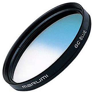 Светофильтр Marumi GC-Blue 62mm, градиентный-синий