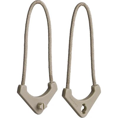 Пуллер-петля для молнии WANDRD WORRYLESS Zipper Puller бежевый (6 пар)