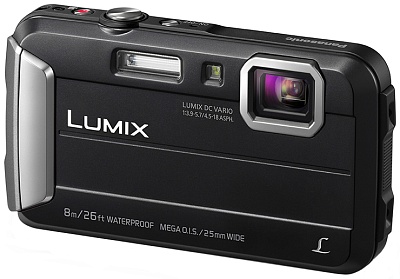 Фотоаппарат Panasonic Lumix DMC-FT30 Black (16.1Mp/4x/HD)