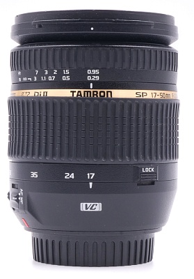 Объектив комиссионный Tamron SP 17-50mm F/2.8 DI II VC (б/у, гарантия 14 дней, S/N стерт) 