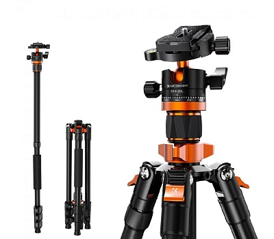 Штатив K&F Concept K254A3 + BH-28L (171см/10кг/1600г)