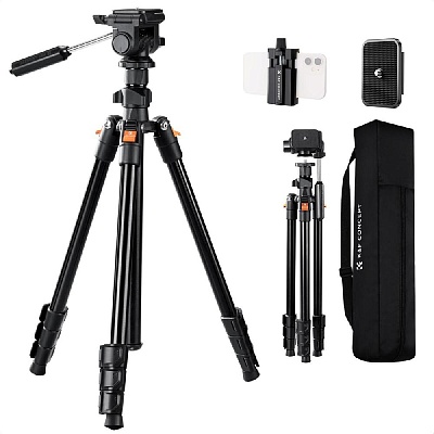 Штатив K&F Concept O234A0+BV01 (196см/4кг/1350г)