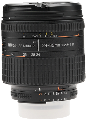 Объектив комиссионный Nikon 24-85mm f/2.8-4D IF AF Zoom-Nikkor (б/у, гарантия 14 дней, S/N 283806)