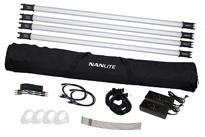 Комплект Nanlite PavoTube 30C 4Kit RGB 2700-7500К, светодиодный для видео и фотосъемки