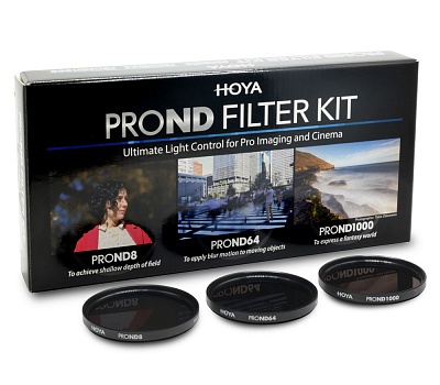 Комплект светофильтров Hoya PRO ND Filter Kit 8/64/1000 77мм, нейтральный