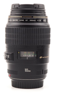 Объектив комиссионный Canon EF 100mm f/2.8 Macro USM (б/у, гарантия 14 дней, S/N 40801987)