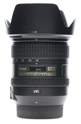 Объектив комиссионный Nikon 16-85mm f/3.5-5.6G ED VR AF-S (б/у, гарантия 14 дней, S/N 22139355)