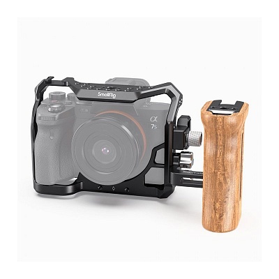 Комплект SmallRig 3008 для цифровой камеры Sony A7SIII клетка, боковая ручка и фиксатор кабеля 
