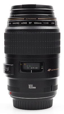 Объектив комиссионный Canon EF 100mm f/2.8 Macro USM (б/у, гарантия 14 дней, S/N 30603586)