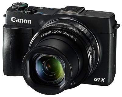 Фотоаппарат Canon PowerShot G1 X Mark II black 15Mpix Zoom5x 3" 1080p SDXC CMOS IS opt turLCD rotLCD