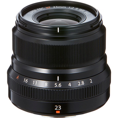 Аренда объектива Fujifilm XF 23mm f/2 R WR X-Mount Black