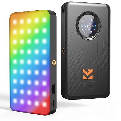 Осветитель K&F Concept Pocket Light 2700K-7500K RGB 12W светодиодный для видео и фотосъемки