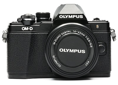 Фотоаппарат комиссионный Olympus OM-D E-M10 Mark II Kit 14-42mm EZ Black(б/у, гарантия до 03.07.2022