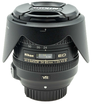 Объектив комиссионный Nikon 24-85mm f/3.5-4.5G ED VR AF-S Nikkor (б/у, гарантия 14 дней, S/N2014690)