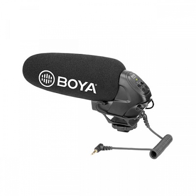 Микрофон Boya BY-BM3031, накамерный, направленный, 3.5mm