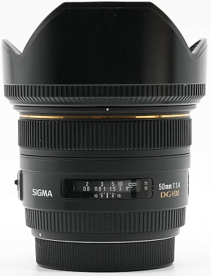 Объектив комиссионный Sigma 50mm 1.4 DG HSM for Canon (б/у, гарантия 14 дней, S/N 13994389)