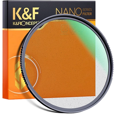 Светофильтр K&F Concept Nano-X Black Mist 1/2 62mm смягчающий