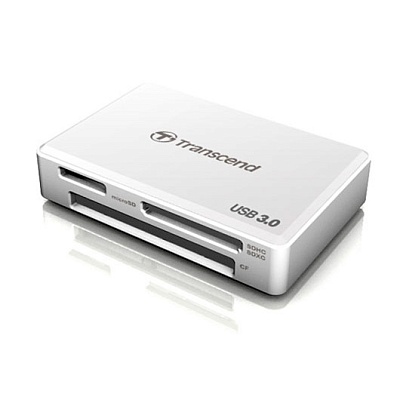 Картридер Transcend TS-RDF8W White USB 3.0