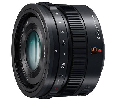 Объектив Panasonic Lumix Leica DG Summilux 15mm f/1.7 ASPH (H-X015E) Black Micro 4/3