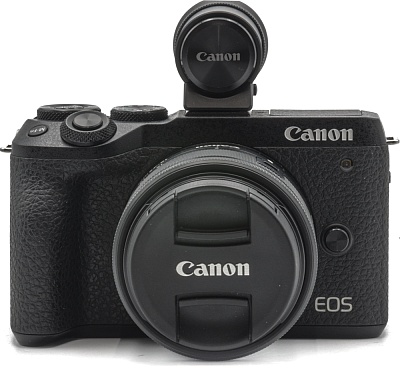 Фотоаппарат комиссионный Canon EOS M6 Mark II Kit 15-45mm (б/у, гарантия 14 дней, S/N 213033000007)