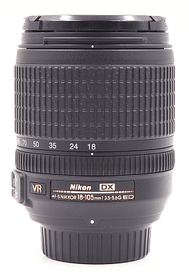 Объектив комиссионный Nikon 18-105mm f/3.5-5.6G AF-S ED DX VR (б/у, гарантия 14 дней, S/N 34563430)