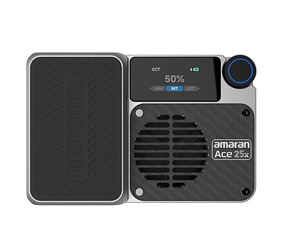 Осветитель Amaran Ace 25x Kit 2700-6500K светодиодный для видео и фотосъемки серебристый