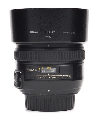 Объектив комиссионный Nikon 50mm f/1.4G AF-S Nikkor (б/у, гарантия 14 дней, S/N 270231)