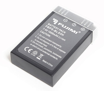 Аккумулятор Fujimi BLS5H, для Olympus E-M10/E-PL1s/PL2/PL3/PL5/PL6/PL7/E-PM1