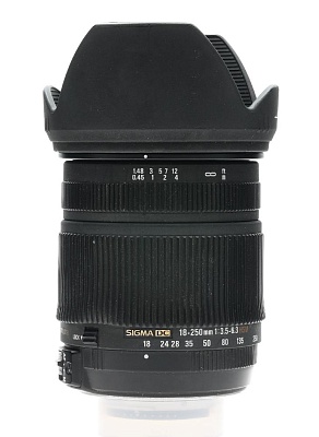 Объектив комиссионный Sigma AF 18-250mm f/3.5-6.3 DC Macro Nikon (б/у, гарантия 14 дней, s/n108310)