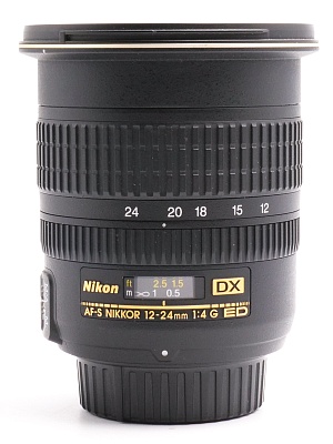 Объектив комиссионный Nikon 12-24mm f/4G ED-IF AF-S DX (гарантия 3 мес., S/N 383697)