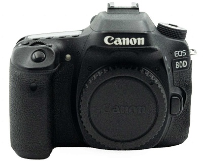Фотоаппарат комиссионный Canon EOS 80D Body (б/у, гарантия 14 дней, S/N 053021002142)