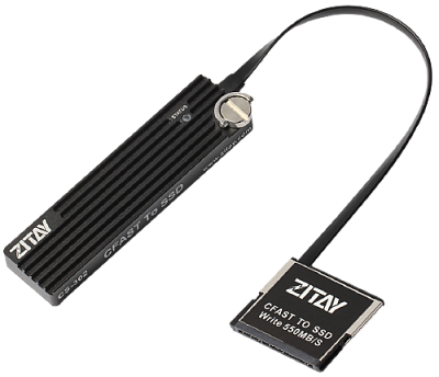 Аренда компплекта SSD Samsung 860 EVO 2Tb c адаптером Zitay CFast 2.0 для Canon C200