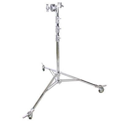 Стойка студийная Kupo 610MR Medium Overhead Roller Stand (139-430см), на колесах