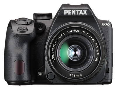 Фотоаппарат зеркальный Pentax K-70 Kit DA L 18-50mm f/3.5-5.6 WR Black