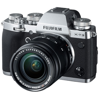 Фотоаппарат беззеркальный Fujifilm X-T3 Kit 18-55mm f/2.8-4.0 OIS Silver