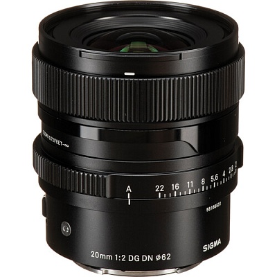 Объектив Sigma 20mm f/2 DG DN Contemporary Sony E