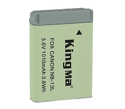 Аккумулятор Kingma  NB-13L (1010мАh) с защитным кейсом