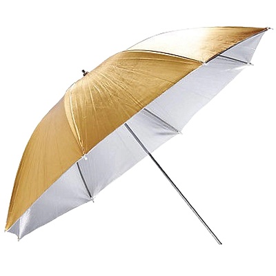 Зонт уцененный Fujimi FJU564-33 Золото/Серебро Отражение 84см