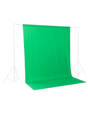 Фон тканевый Raylab RL-BP01 полиэстеровый 2*3м зеленый