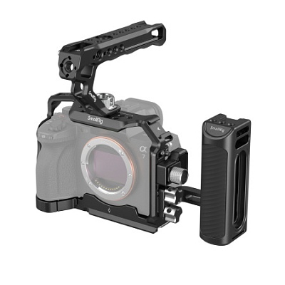 Комплект SmallRig 3669 для камеры Sony A7SIII/A7IV, клетка, 2 ручки и фиксатор кабеля