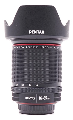 Объектив комиссионный Pentax HD DA 16-85mm f/3.5-5.6ED WR (б/у, гарантия 14 дней, S/N 4510692)