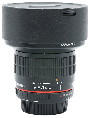 Объектив комиссионный Samyang 14mm f/2.8 ED AS IF UMC Nikon F (б/у, гарантия 14 дней, S/NCJP30061)