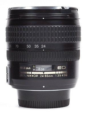 Объектив комиссионный Nikon 24-85mm f/3.5-4.5G (б/у, гар-я 14 дней, S/N 2043606)