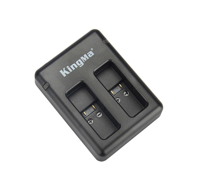 Зарядное устройство KingMa BM042 на 2 аккумулятора, для камер GoPro Hero 5/6/7/8