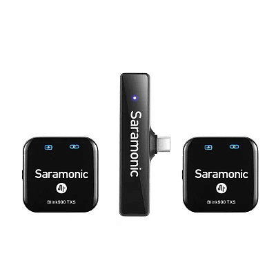 Микрофон Saramonic Blink900 S6 (TX+TX+RXUC) беспроводной всенаправленный USB-C