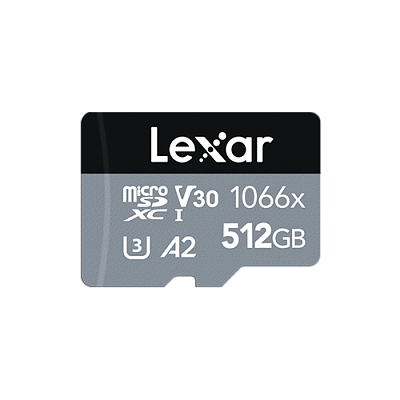 Карта памяти Lexar High-Performance microSDXC 512GB UHS-I U3 V30 R160/W120MB/s (LMS1066512G-BNANG)