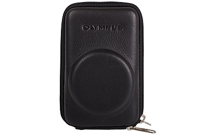 Чехол для фотоаппарата Olympus Smart Hard Leather Case, черный 