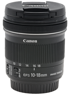 Объектив комиссионный Canon EF-S 10-18mm f/4.5-5.6 IS STM (б/у, гарантия 14 дней, S/N 6842005539)